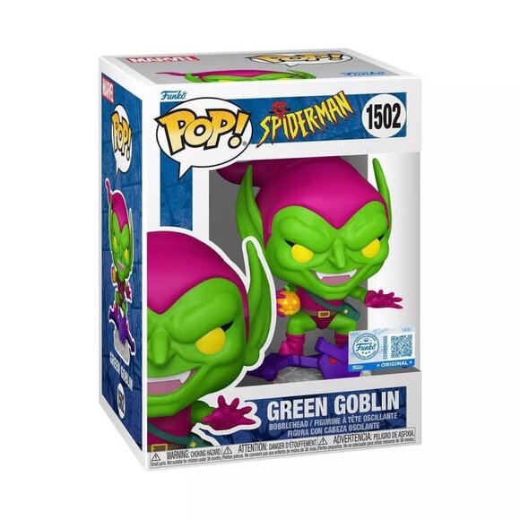 Marvel Spider-Man Green Goblin Funko Pop! Vinyl Figure #1502 Exclusive - Picture 3 of 3